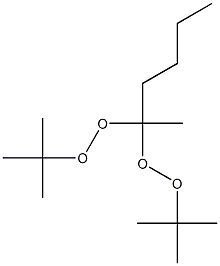 2,2-Bis(tert-butylperoxy)hexane Structure