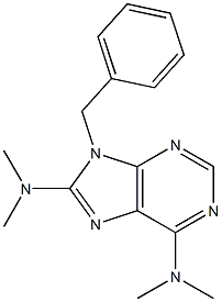  6,8-Bis(dimethylamino)-9-(benzyl)-9H-purine