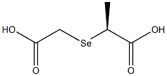 [S,(-)]-2-[(Carboxymethyl)seleno]propionic acid,,结构式