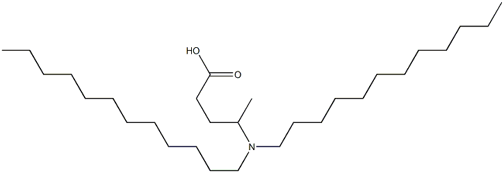  4-(Didodecylamino)valeric acid