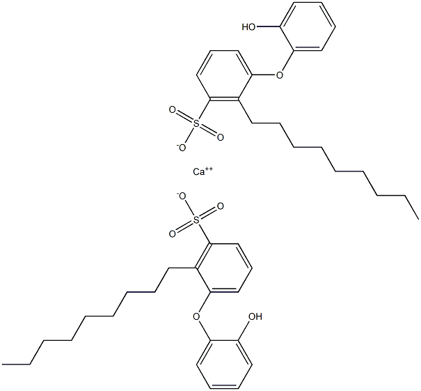 Bis(2'-hydroxy-2-nonyl[oxybisbenzene]-3-sulfonic acid)calcium salt