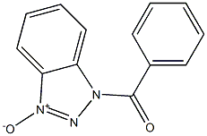 3-(Benzoyl)-3H-benzotriazole 1-oxide Struktur