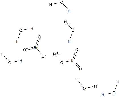 二臭素酸ニッケル六水和物 化学構造式