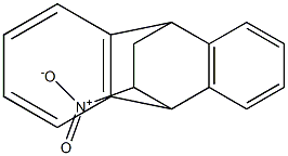 9,10-Dihydro-11-nitro-9,10-ethanoanthracene 结构式