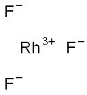Rhodium(III) trifluoride 结构式