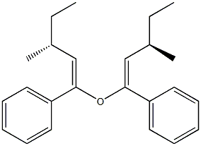 (-)-[(R)-sec-Butyl]1-phenylvinyl ether,,结构式