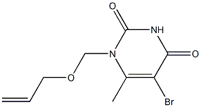  1-(2-Propenyloxymethyl)-5-bromo-6-methyluracil
