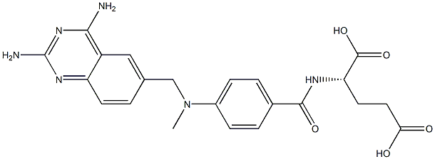 N-[4-[(2,4-Diaminoquinazolin-6-ylmethyl)methylamino]benzoyl]-L-glutamic acid|