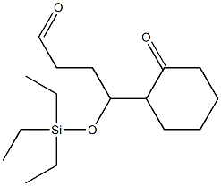 4-(Triethylsilyloxy)-4-(2-oxocyclohexyl)butanal|