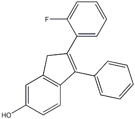 2-(2-Fluorophenyl)-3-(phenyl)-1H-inden-6-ol