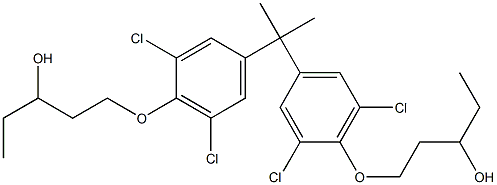 1,1'-[Isopropylidenebis(2,6-dichloro-4,1-phenyleneoxy)]bis(3-pentanol)