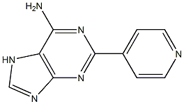 2-(4-Pyridinyl)adenine Struktur