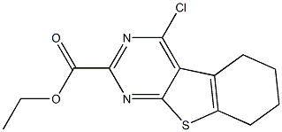  4-Chloro-5,6,7,8-tetrahydro[1]benzothieno[2,3-d]pyrimidine-2-carboxylic acid ethyl ester