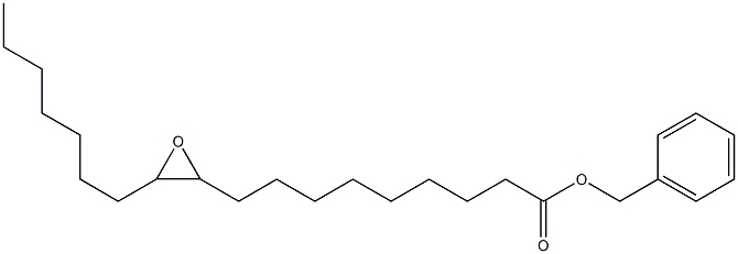 10,11-エポキシステアリン酸ベンジル 化学構造式