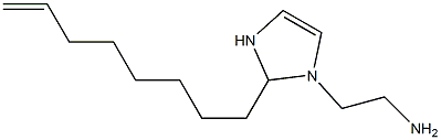 1-(2-Aminoethyl)-2-(7-octenyl)-4-imidazoline 结构式
