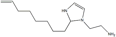 1-(2-アミノエチル)-2-(7-オクテニル)-4-イミダゾリン 化学構造式