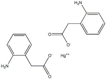 (2-Aminophenyl)mercury(II)acetate,,结构式