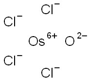 Osmium(VI) tetrachlorideoxide,,结构式