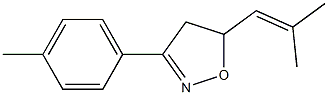 4,5-Dihydro-3-(4-methylphenyl)-5-(2-methyl-1-propenyl)isoxazole