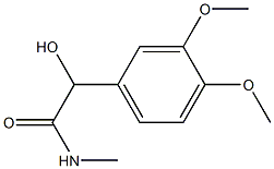 (-)-3,4-Dimethoxy-N-methyl-D-mandelamide|