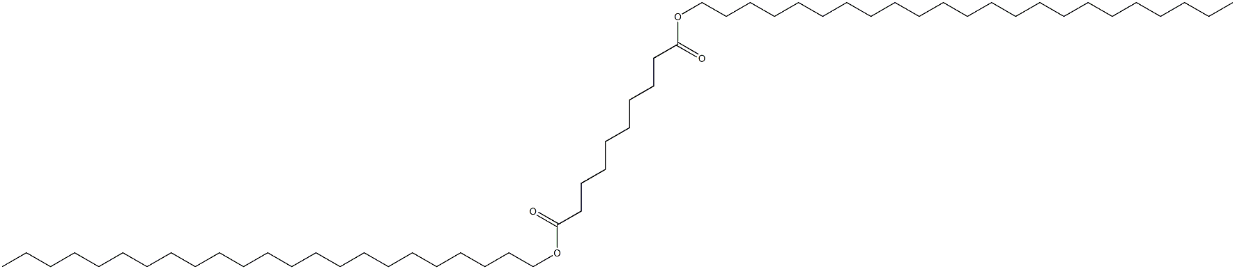 Sebacic acid ditricosyl ester 结构式