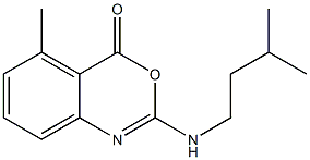  2-(3-Methylbutyl)amino-5-methyl-4H-3,1-benzoxazin-4-one