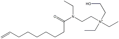 2-[N-Ethyl-N-(8-nonenoyl)amino]-N,N-diethyl-N-(2-hydroxyethyl)ethanaminium