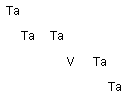 Vanadium pentatantalum Structure