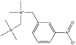  3-Nitro-N,N-dimethyl-N-(trimethylsilylmethyl)benzenemethanaminium