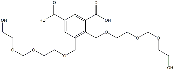 4,5-Bis(9-hydroxy-2,5,7-trioxanonan-1-yl)isophthalic acid