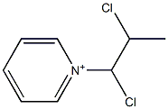 1-(1,2-Dichloropropyl)pyridinium Struktur
