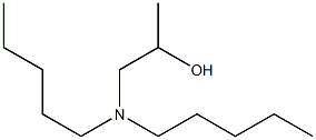 1-ジペンチルアミノ-2-プロパノール 化学構造式