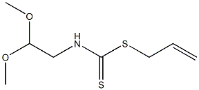 N-(2,2-Dimethoxyethyl)dithiocarbamic acid 2-propenyl ester|