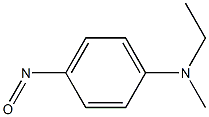 4-Nitroso-N-methyl-N-ethylaniline 结构式