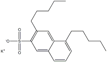 3,5-Dipentyl-2-naphthalenesulfonic acid potassium salt