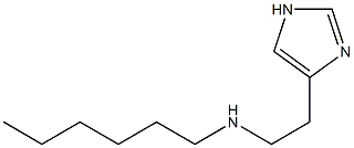 2-(1H-Imidazol-4-yl)-N-hexylethanamine Struktur