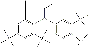 1-(2,4,6-Tri-tert-butylphenyl)-1-(3,4-di-tert-butylphenyl)propane