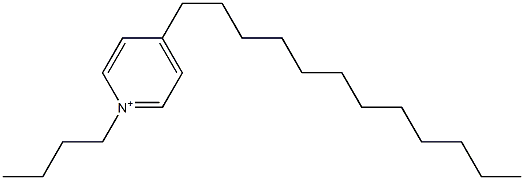 1-Butyl-4-dodecylpyridinium,,结构式