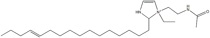  1-[2-(Acetylamino)ethyl]-1-ethyl-2-(12-hexadecenyl)-4-imidazoline-1-ium