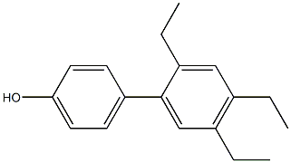 4-(2,4,5-Triethylphenyl)phenol