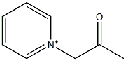 1-Acetonylpyridinium 结构式