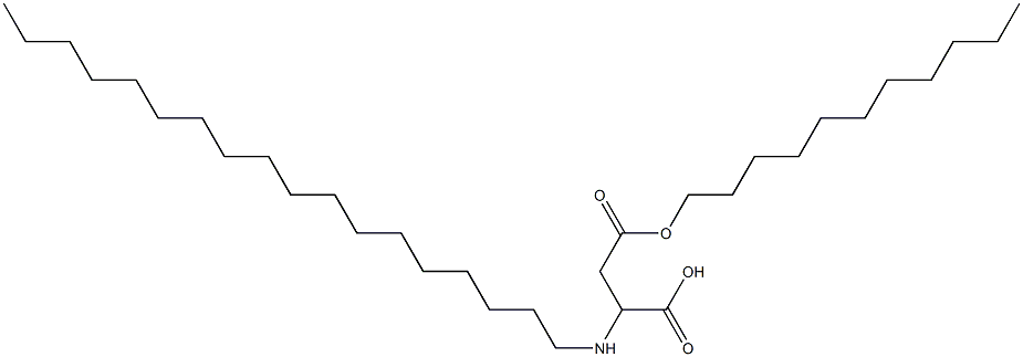 2-Octadecylamino-3-(undecyloxycarbonyl)propionic acid|
