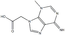 3,6-Dihydro-6-imino-3-methyl-9H-purine-9-acetic acid