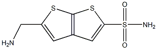 5-[Aminomethyl]thieno[2,3-b]thiophene-2-sulfonamide Structure