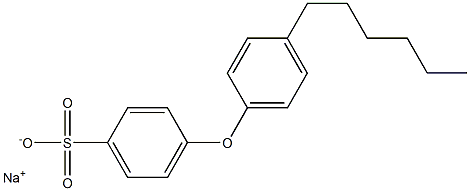 4-(4-Hexylphenoxy)benzenesulfonic acid sodium salt