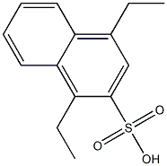 1,4-Diethyl-2-naphthalenesulfonic acid,,结构式