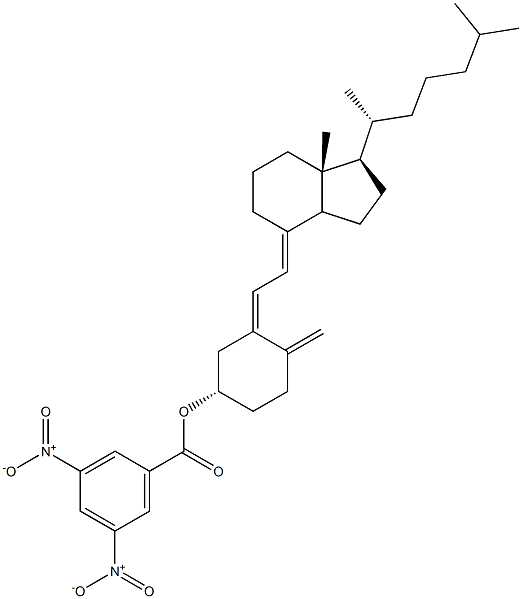 Cholecalciferol (3,5-dinitrobenzoate) Structure