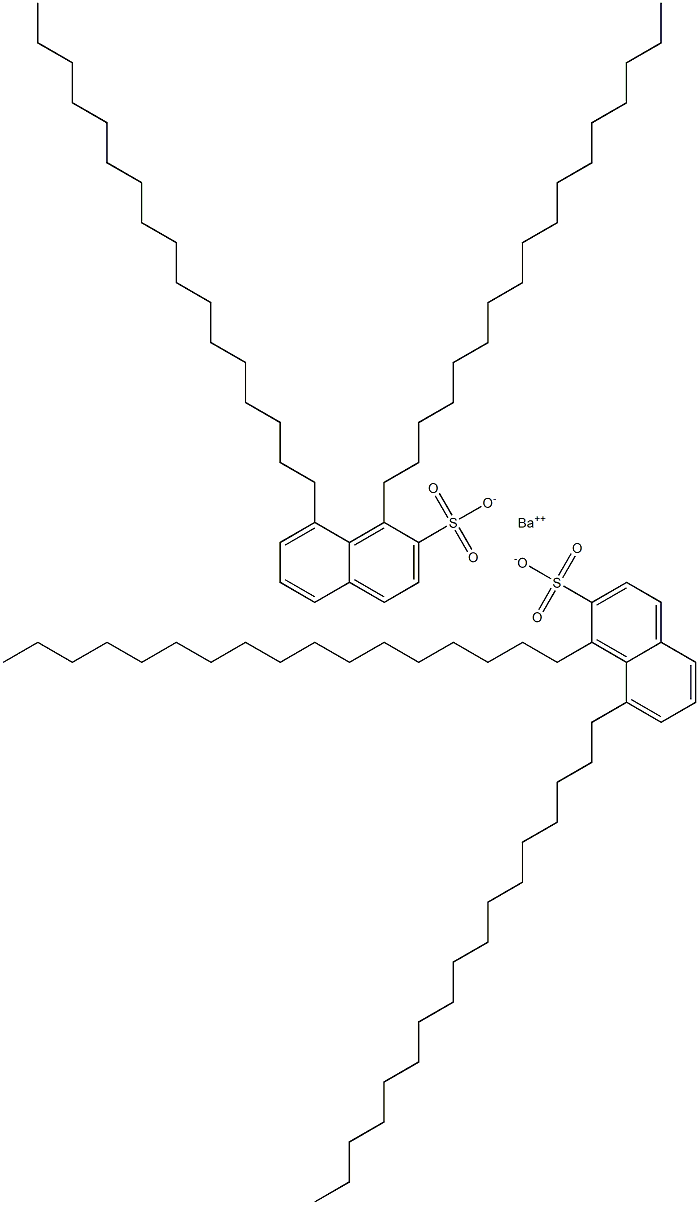 Bis(1,8-diheptadecyl-2-naphthalenesulfonic acid)barium salt