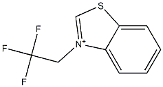 3-(2,2,2-Trifluoroethyl)benzothiazol-3-ium