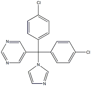 5-[Bis(4-chlorophenyl)(1H-imidazol-1-yl)methyl]pyrimidine